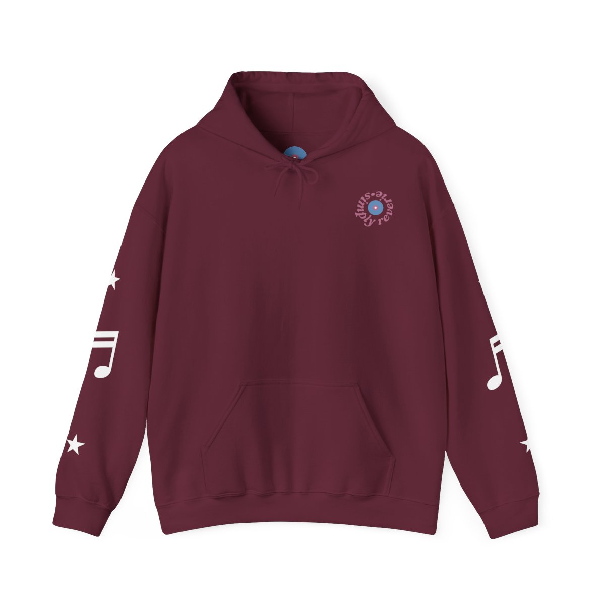 Just One More Song Hoodie in red